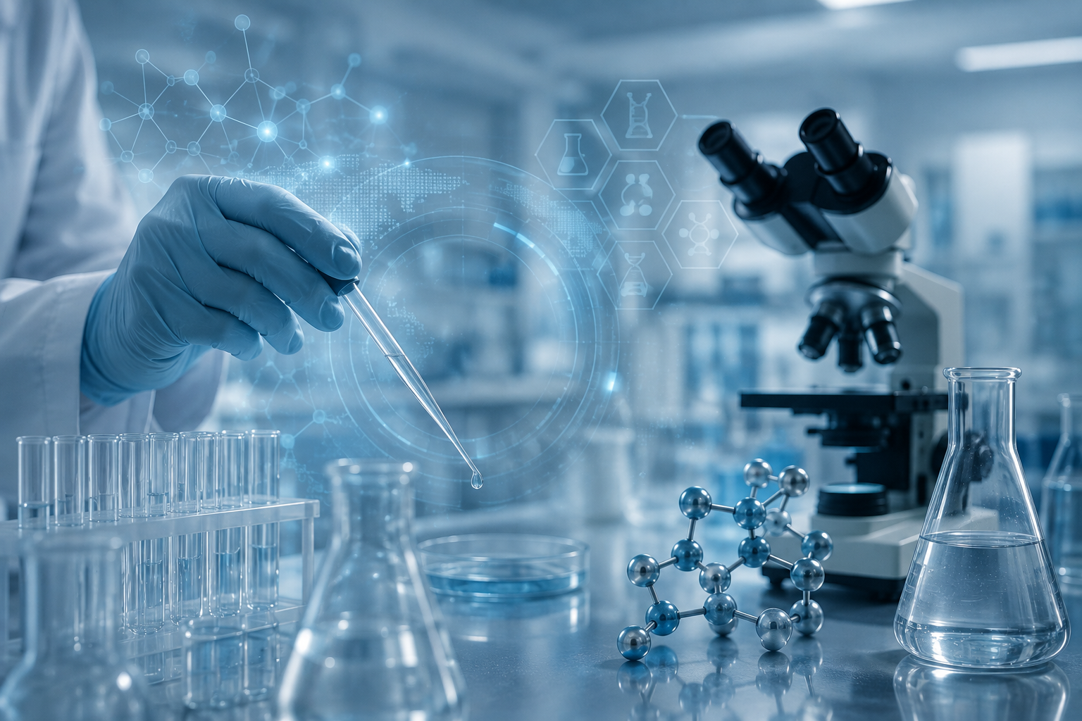Pharmaceutical research laboratory